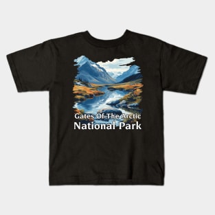 Gates Of The Arctic National Park Alaska Kids T-Shirt